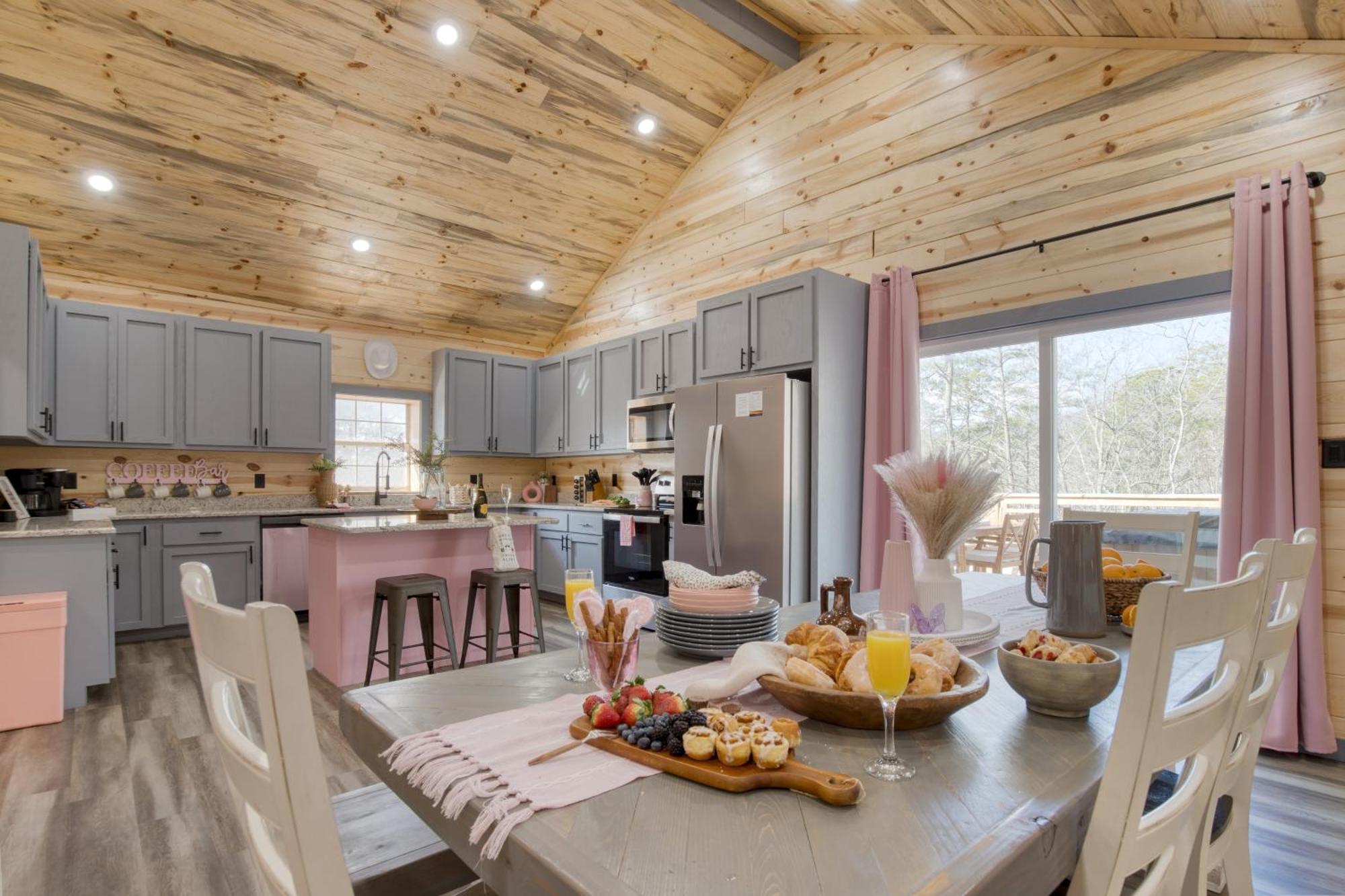 Pink Pines Avantstay Luxury Aesthetic Dream Home Indoor Pool Hot Tub Pigeon Forge Dış mekan fotoğraf