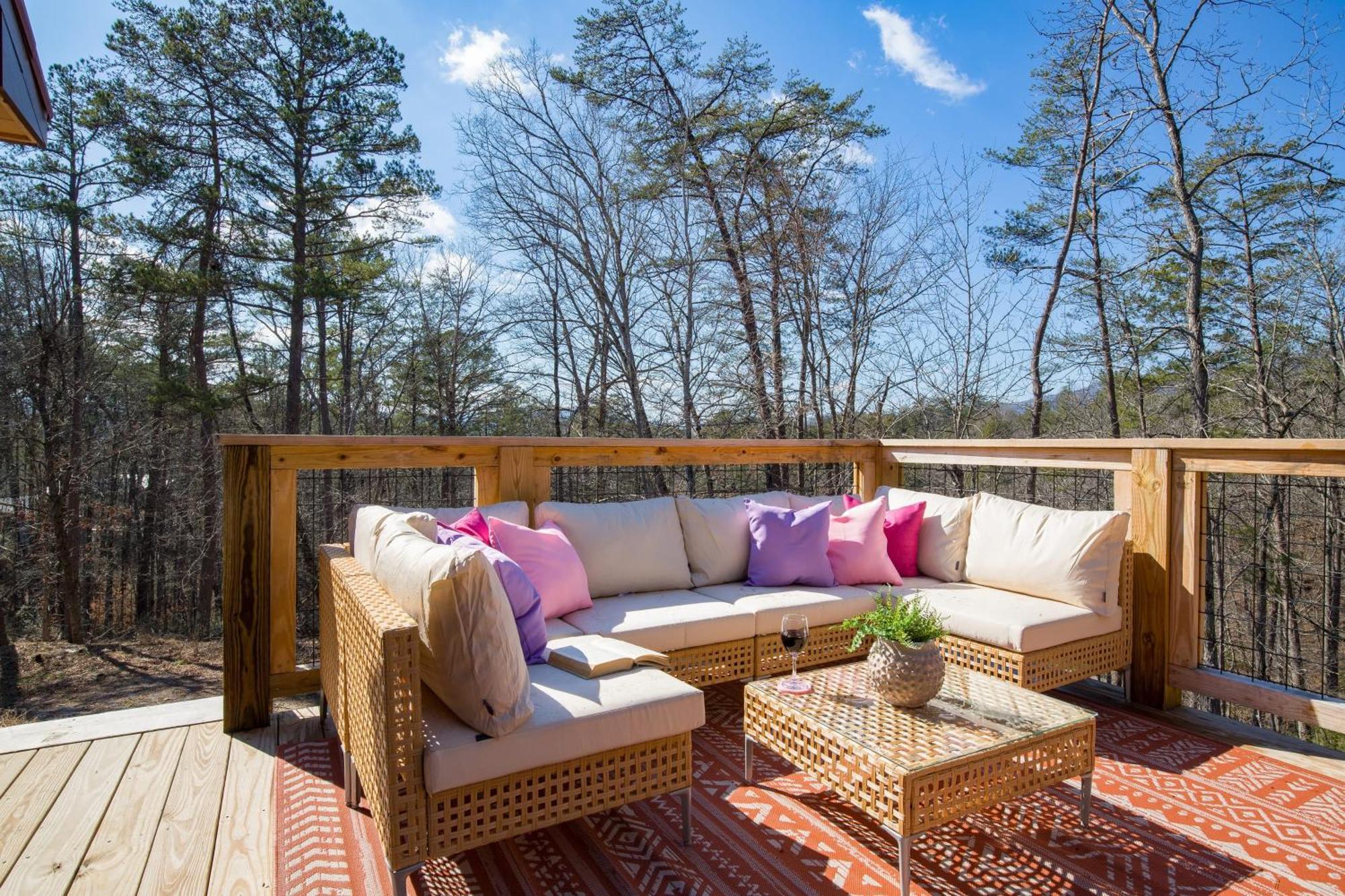 Pink Pines Avantstay Luxury Aesthetic Dream Home Indoor Pool Hot Tub Pigeon Forge Dış mekan fotoğraf